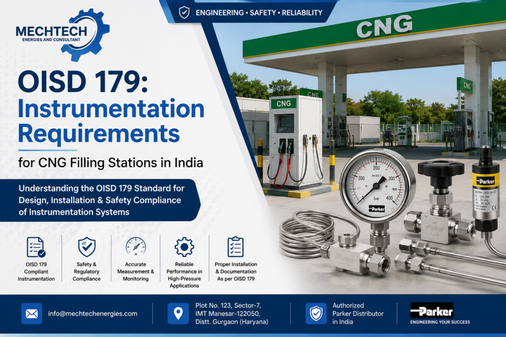 OISD 179: Instrumentation Requirements for CNG Filling Stations in India
