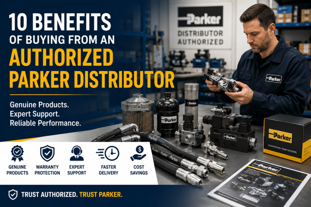 10 Benefits of Buying from an Authorized Parker Distributor