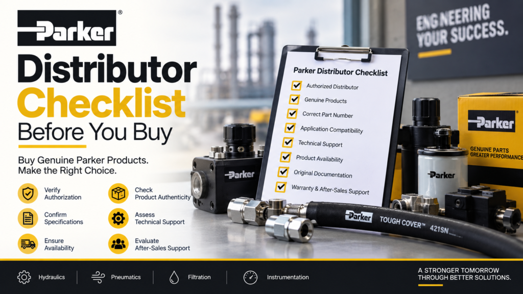 Parker Distributor Checklist Before You Buy 2 Parker Distributor Checklist Before You Buy